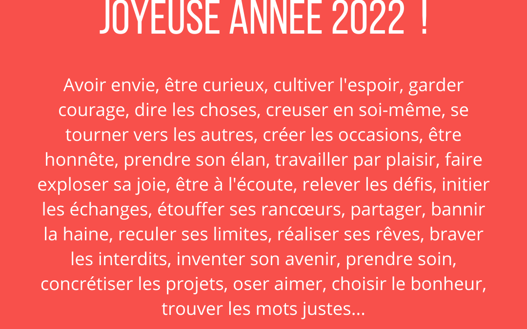 Rédactiv voeux 2022